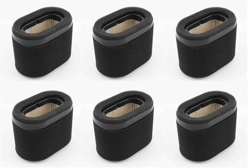 6 PK Air Filter Kit Fits Briggs 697029 5059K Craftsman 33064 Ariens 21535600