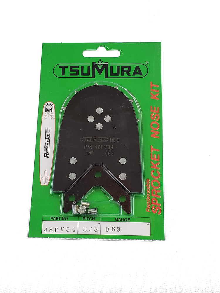 Genuine TsuMura 48FV34 Sprocket Nose Tip Kit 3/8" Pitch .063 Gauge