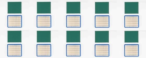 10 Air Filter Kits For Briggs 491588s 5043K Honda 17211-ZL8-023 Craftsman 33644