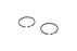 Husqvarna 2 Pack OEM 545154009 Piston Ring Fits Poulan Sears Craftsman 530012472
