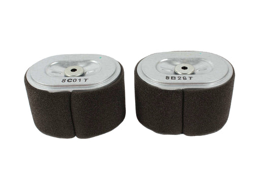 2 Pack Genuine Honda 17210-Z4M-821 Air Filter Fits GX120 GX140 GX160 GX200 OEM