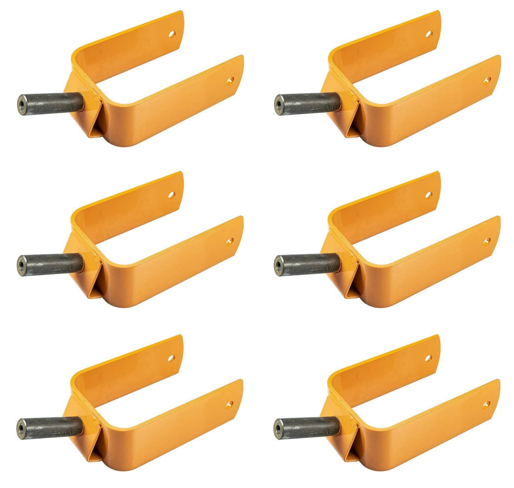 6 PK Genuine Scag 451845 Caster Wheel Yoke Weldment Freedom Z Liberty Z