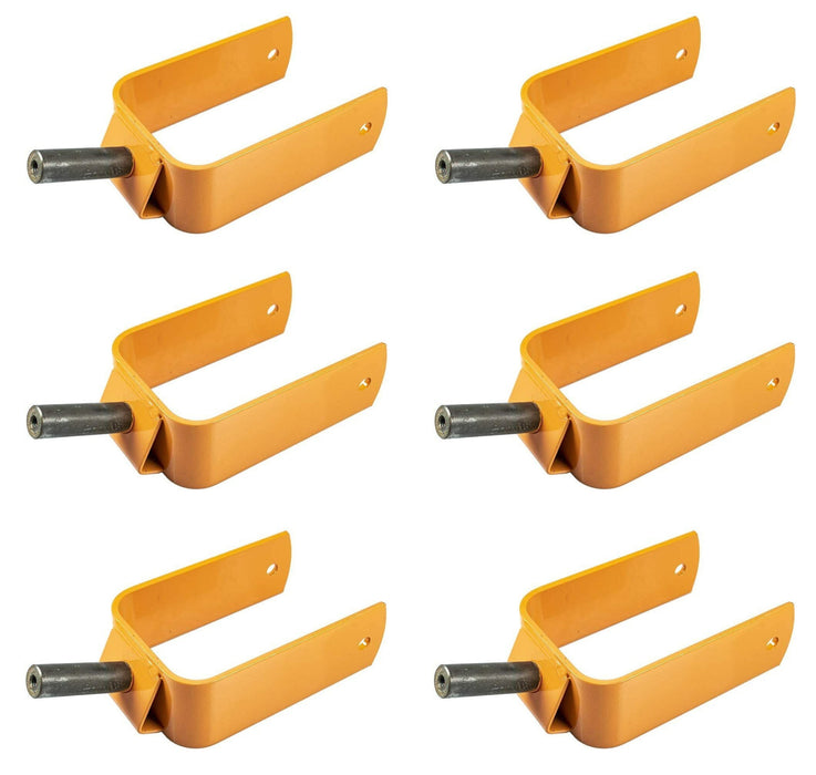 6 PK Genuine Scag 451845 Caster Wheel Yoke Weldment Freedom Z Liberty Z