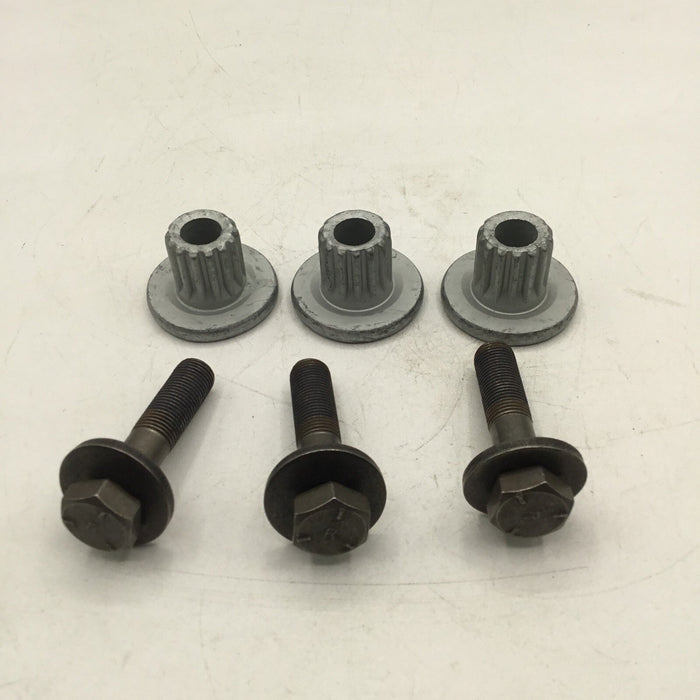 3 New OEM Exmark Blade Bolts & Bushings 109-9220 103-3037