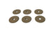 6 PK Fiber Washer Disc Fits Grasshopper 421200 2-1/4" OD For Most 52" 61" Decks