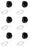6 PK Echo P021044580 Cap CS300 CS301 CS305 CS306 CS340 CS341 CS345 CS440 CS303T