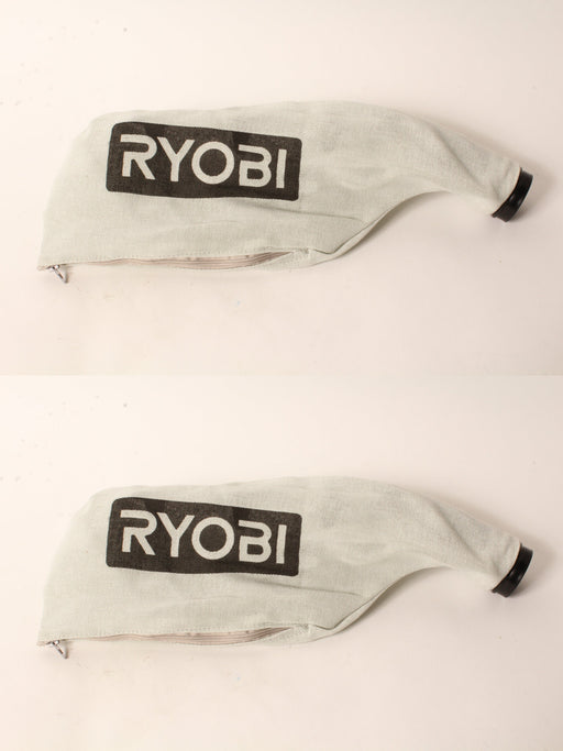 2 PK Genuine Ryobi 089240011703 Dust Bag Fits TSS701 TSS702 OEM