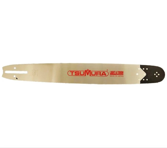 5 PK Genuine TsuMura 202FV4 20" .050 3/8" 72DL D025 Solid Chainsaw Guide Bar