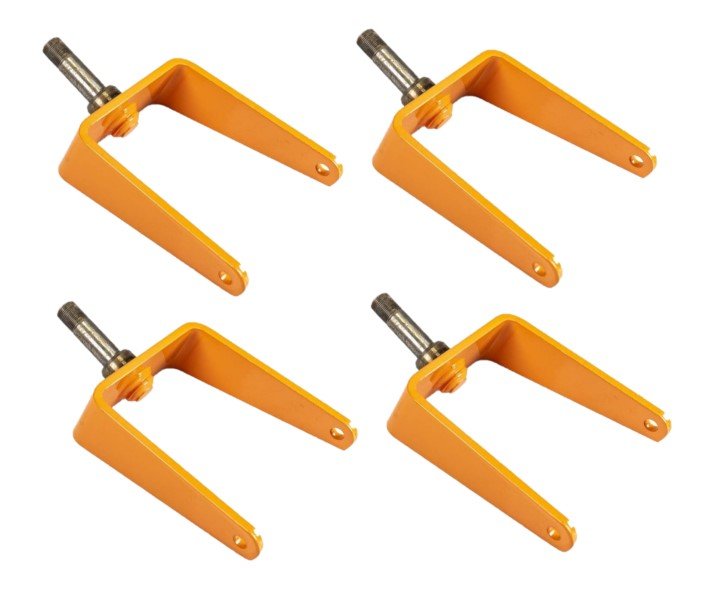 4 PK Genuine Scag 451471 Caster Wheel Yoke Weldment OEM