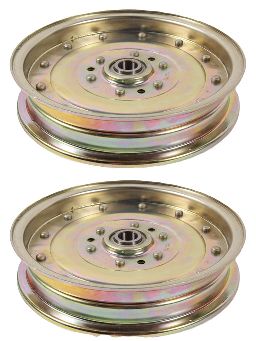 2 Pack OEM Husqvarna 510015101 Idler Pulley For Z548 Z554 Z560 Z554X Z560X Z572X