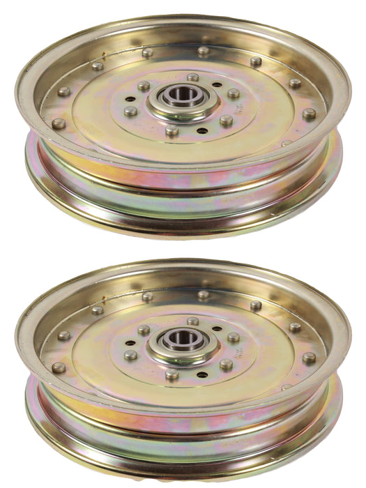 2 Pack OEM Husqvarna 510015101 Idler Pulley For Z548 Z554 Z560 Z554X Z560X Z572X