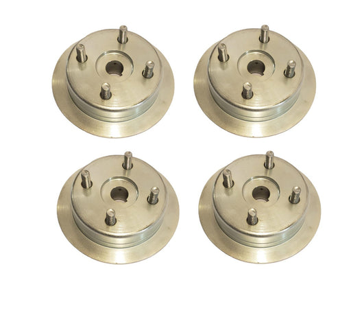 4 PK Genuine Scag 462808 Wheel Hub with Disc Tiger Cat II Turf Tiger II OEM