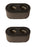 2 PK Genuine Exmark 136-7806 Air Filter Kit Quest Radius E S Series OEM