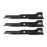 3 PK Husqvarna 588811002 Blade Clearcut TS248TD TS348 TS248G MZ48 Z248F YT48DXLS