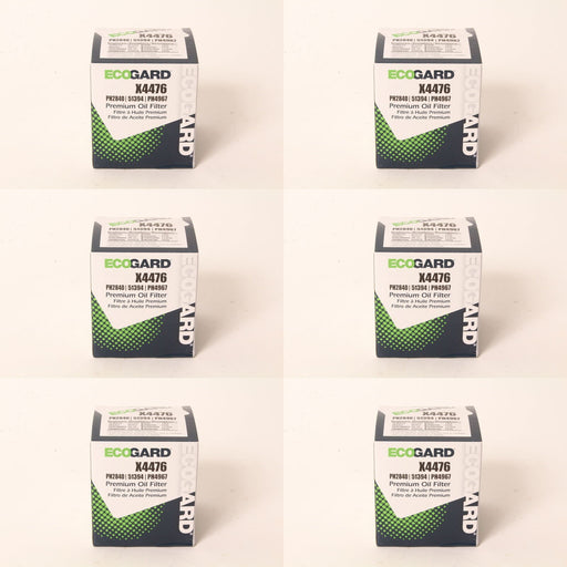 6 PK Ecogard Oil Filter Fits Kawasaki 49065-7010 49065-0724 49065-2078