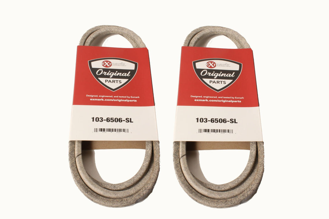 2 PK Genuine Exmark 103-6506-SL V-Belt Lazer Z XS Air Liquid Cooled 103-6506