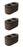 3 PK Genuine Exmark 136-7806 Air Filter Kit Quest Radius E S Series OEM