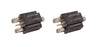 2 Pack Husqvarna 539113792 3P Brake Switch RZ5424 EZ4824 RZ4619 EZ5226 EZ6124