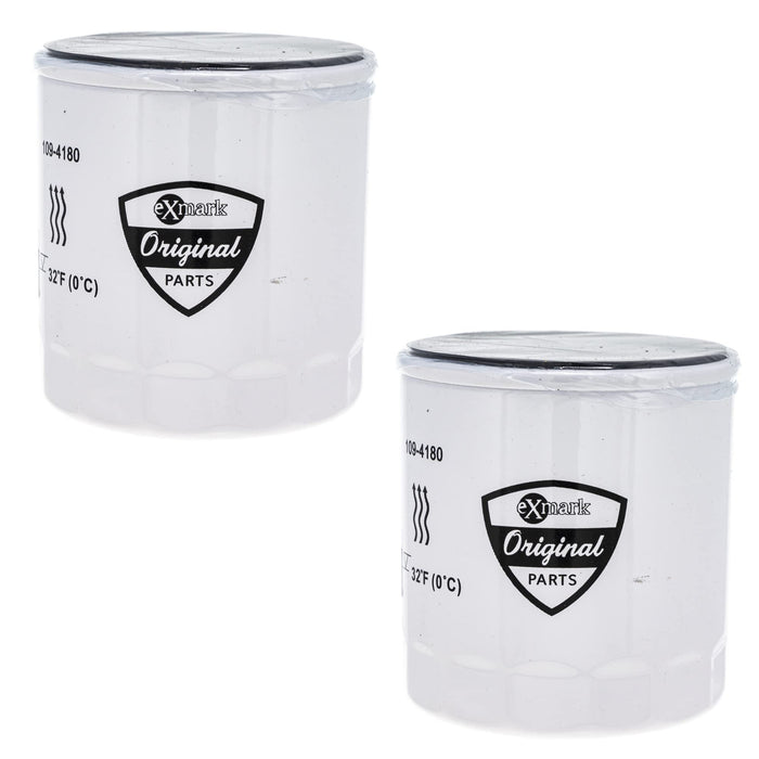 2 PK Exmark 109-4180 Bi-Directional Hydro Oil Filter Lazer Z Turf Tracer S X