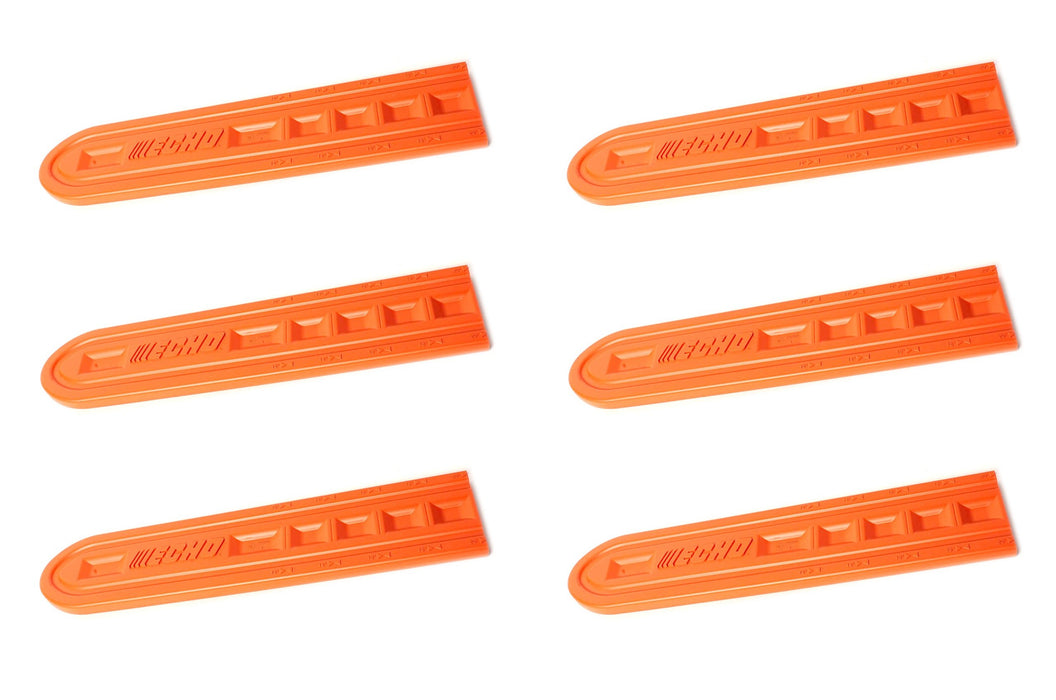 6 Genuine Echo 89850308034 HD Plastic Chainsaw Bar Scabbard Cover Fits 12"-20"