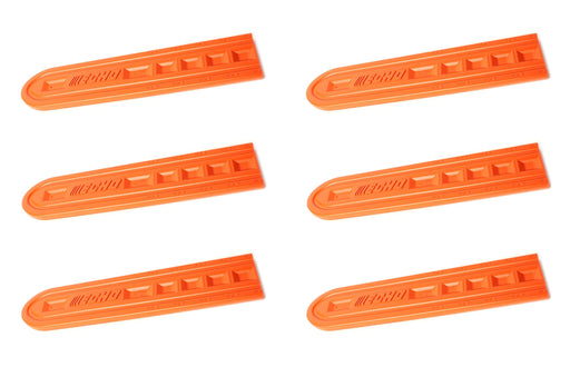 6 Genuine Echo 89850308034 HD Plastic Chainsaw Bar Scabbard Cover Fits 12"-20"