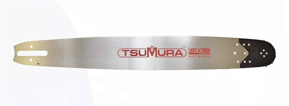 Genuine TsuMura 245FV4 36" .050 3/8" 114DL D025 Solid Chainsaw Guide Bar