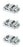 3 Pack Husqvarna 580954003 Revolution Blade Holder For GT54CS YT42CS YT48CS OEM