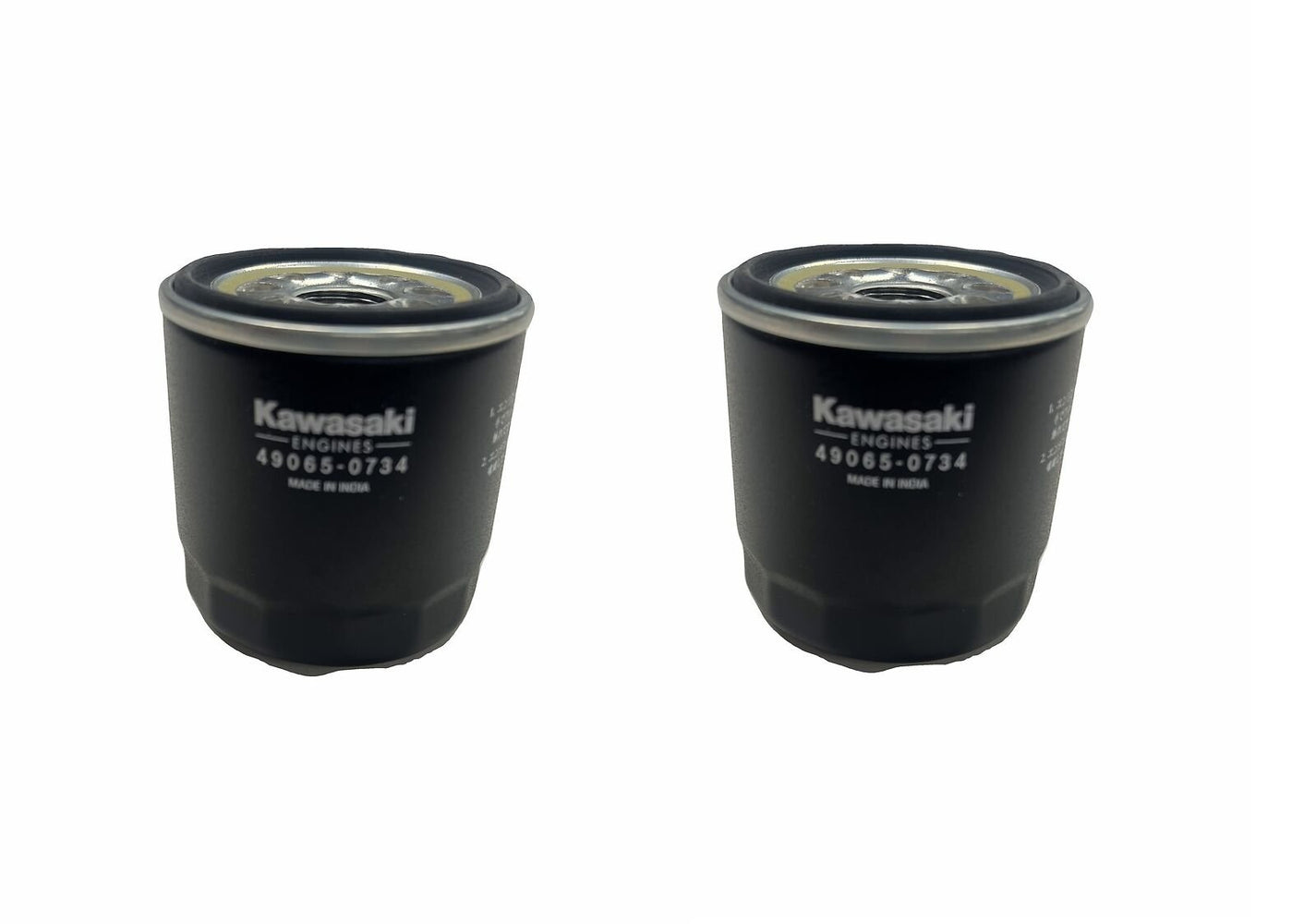 2 Pack Genuine Kawasaki 49065-0734 Oil Filter For 49065-0724 49065-7010 OEM
