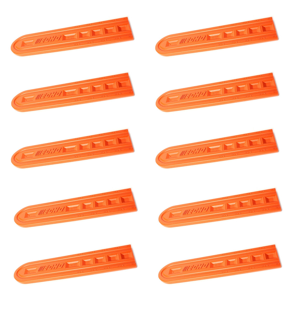 10 Genuine Echo 89850308034 HD Plastic Chainsaw Bar Scabbard Cover Fits 12"-20"