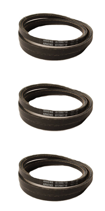 3 PK Genuine Gravely Ariens 07200718 Transmission V-Belt Ikon XD ZT-X OEM