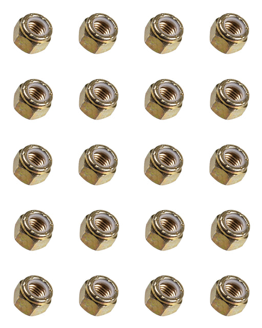 20 PK Genuine Scag 04021-07 1/2-13 Elastic TYP Hex Lock Nut OEM