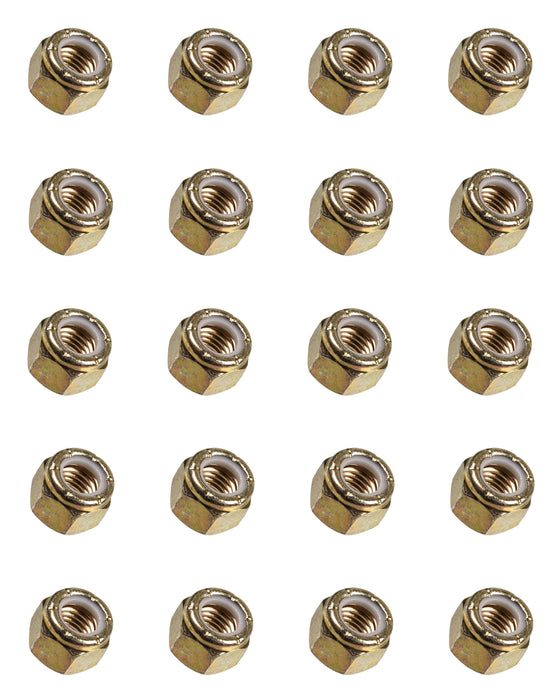 20 PK Genuine Scag 04021-07 1/2-13 Elastic TYP Hex Lock Nut OEM