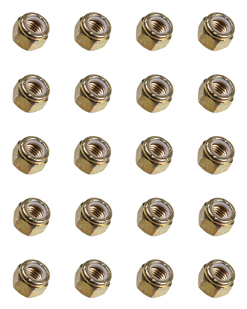 20 PK Genuine Scag 04021-07 1/2-13 Elastic TYP Hex Lock Nut OEM