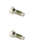 2 PK Genuine Husqvarna 596218701 Rear Wheel Hub Bolt Fits 532140080 OEM