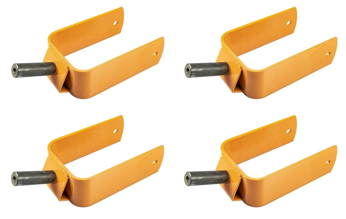 4 PK Genuine Scag 451845 Caster Wheel Yoke Weldment Freedom Z Liberty Z