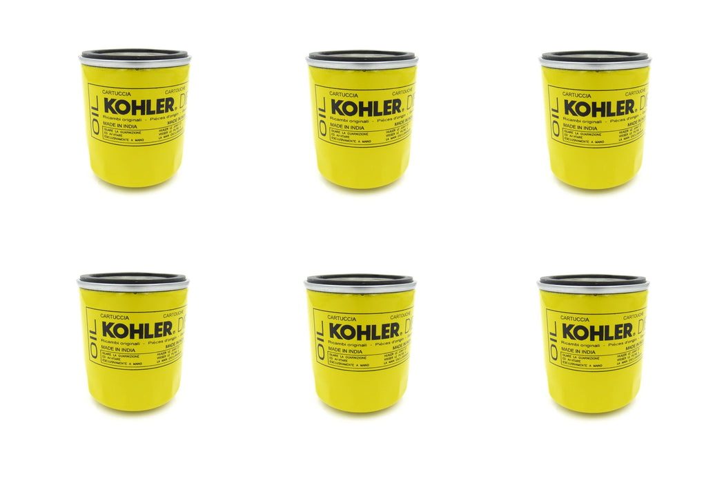 6 PK Genuine Kohler ED0021752850-S Oil Filter Lombardini Diesel 90MM