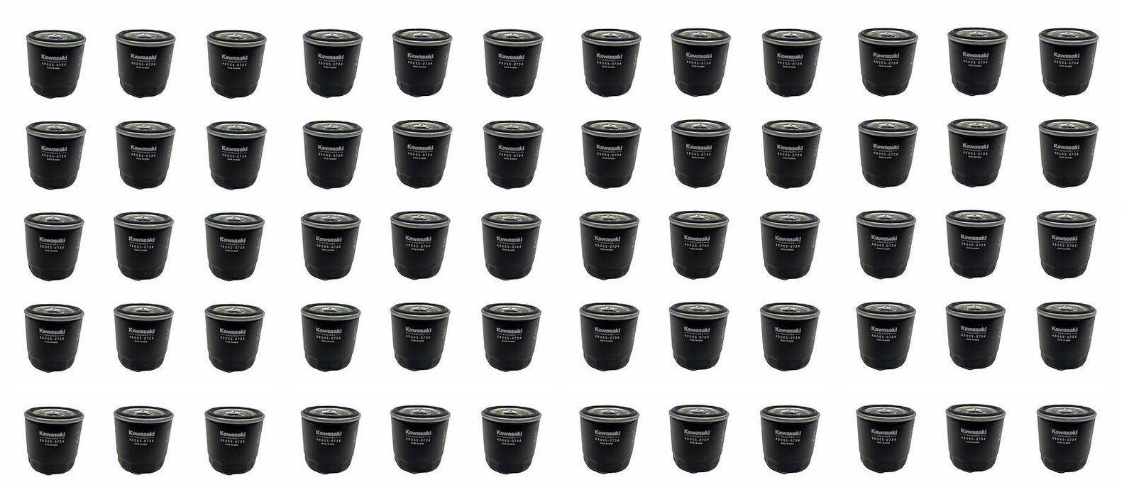 60 Pack Genuine Kawasaki 49065-0734 Oil Filter For 49065-0724 49065-7010 OEM
