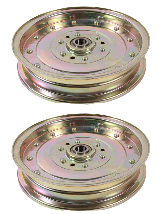 2 Pack OEM Husqvarna 510015101 Idler Pulley For Z548 Z554 Z560 Z554X Z560X Z572X