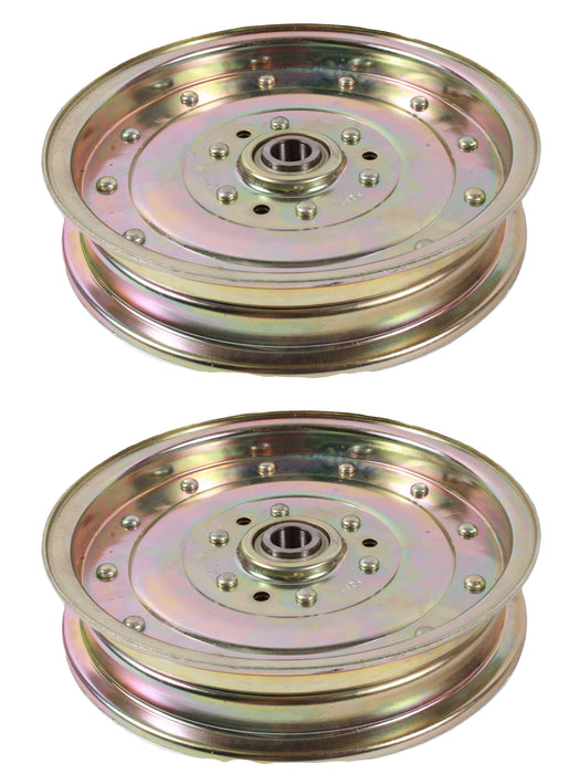 2 Pack OEM Husqvarna 510015101 Idler Pulley For Z548 Z554 Z560 Z554X Z560X Z572X