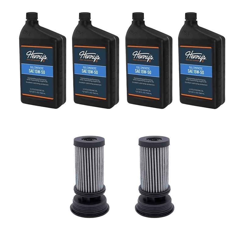Henry's Hydro Maintenance Kit Fits Exmark 126-8103 15W-50 Lazer Z 2009 and Newer