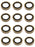 12 PK Genuine Scag 482622 Wheel Bearing Seal Turf Tiger Wildcat Tiger Cub Cat