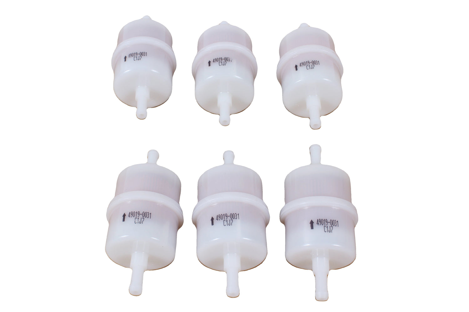 6 Pack Genuine Kawasaki 49019-0031 Fuel Filter Fits 730V 850V EFI Engines