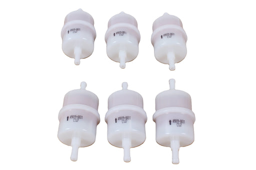 6 Pack Genuine Kawasaki 49019-0031 Fuel Filter Fits 730V 850V EFI Engines