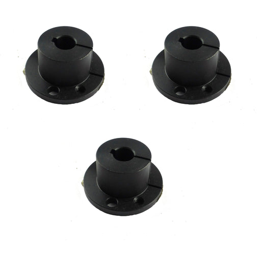 3 PK Genuine Scag 482085 15mm Bore Tapered Hub 2" OD 3/16" Keyway OEM
