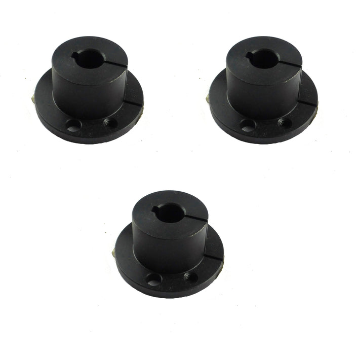 3 PK Genuine Scag 482085 15mm Bore Tapered Hub 2" OD 3/16" Keyway OEM