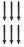 6 PK Spline Spindle Jackshaft Fits Murray 94129 94129MA 094129MA 774091 774091MA