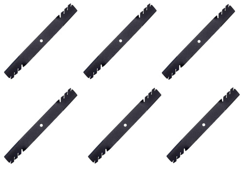 6 Toothed Blades For Scag 483318 Bad Boy 038-6080-00 BobCat 112111-03 71440003