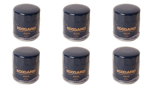 6 PK Ecogard Oil Filter Fits Kawasaki 49065-7010 49065-0724 49065-2078