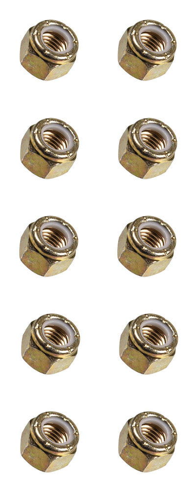10 PK Genuine Scag 04021-07 1/2-13 Elastic TYP Hex Lock Nut OEM