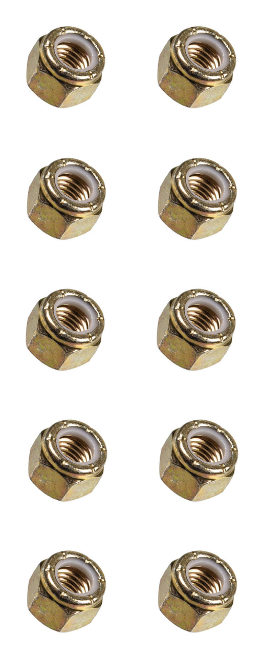 10 PK Genuine Scag 04021-07 1/2-13 Elastic TYP Hex Lock Nut OEM